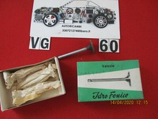 3525 SET 4 PEZZI VALVOLA ASPIRAZIONE FORD ESCORT FIESTA 1117cc 76>83