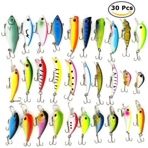30pcs kinds fishing - 30pcs,