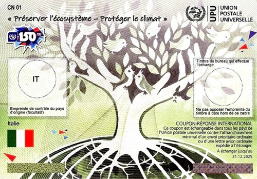 Coupon réponse international