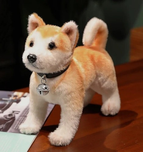 Carino standing akita - standing, 12”