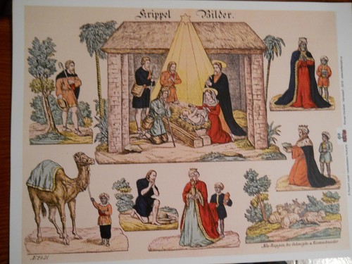 Presepio ritagliare nuovo - da,