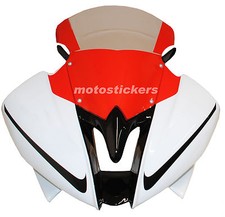 YAMAHA R6 2008 - Tabella adesiva anteriore R6 cup  - carena uso pista