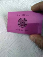 OMIRICUM CARD Tecnologia Radionica Tesla-Grabovoj-Lakhovsky Energia Orgone
