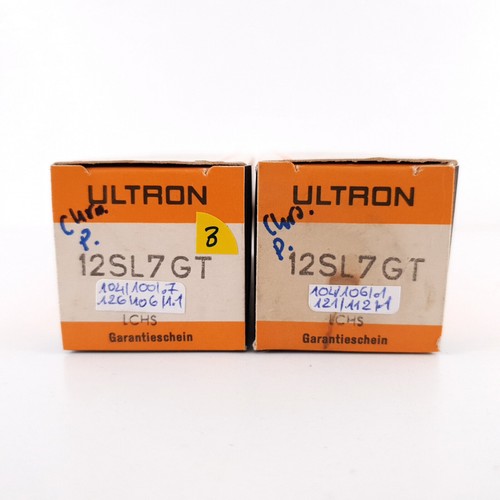 Tubo ultratron 12sl7gt - x,