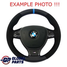 BMW F01 F07 Gt F10 F11 F12 Nuovo Volante Nero In Pelle/Alcantara M Sport