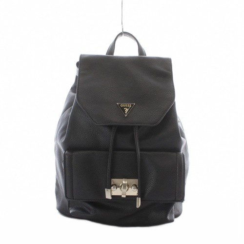 Guess black rucksack daypack - guess,