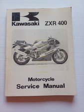 Kawasaki ZXR 400 1990 manuale officina riparazione originale inglese