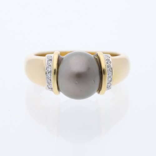 Anello diamanti - , 0,10