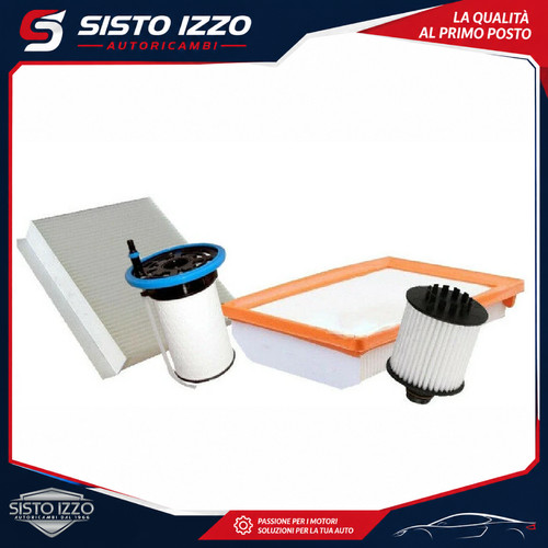 Kit filtri tagliando - filtri, fiat
