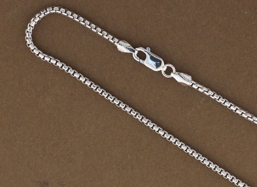 Collana catena scatola - , tonda