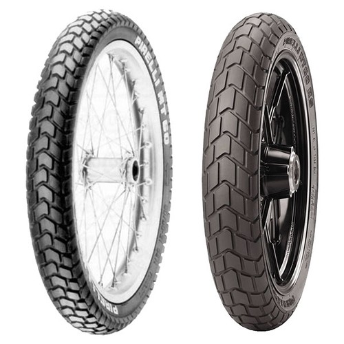 Coppia gomme pirelli - pirelli, 90/90-19
