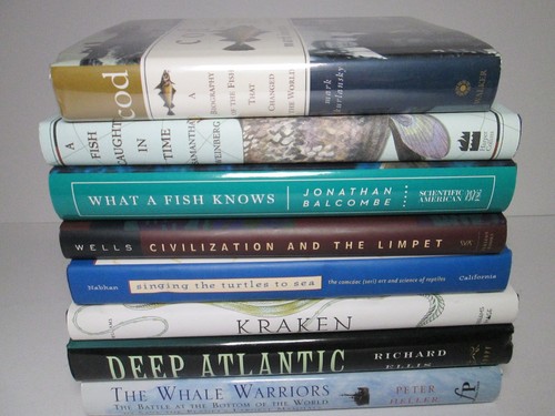 Marine biology book - marine, lot