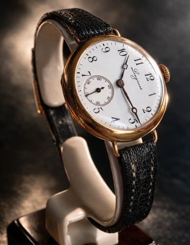 Antique longines 18k solid - longines,