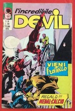 DEVIL N.44 CORNO DEL 30/12/1971 CON ADESIVI IN OMAGGIO NON ORIGINALI MARVEL