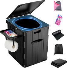 WC Da Campeggio, [Per Donna] [XXXL] Portatile E Pieghevole, Sedia Confortevole E