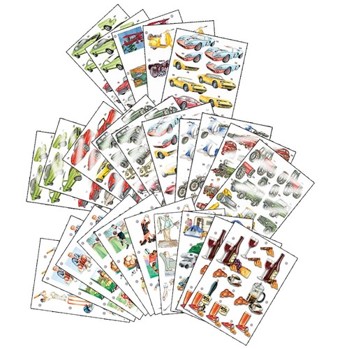 Kit decoupage maschio - , craft