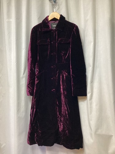 Aspesi cappotto velluto - velluto, vino