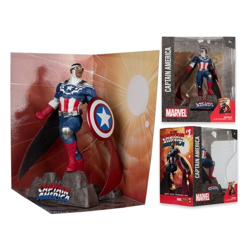 Marvel captain america statue - marvel,