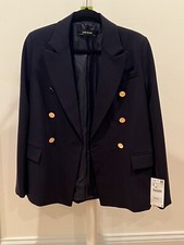 Blazer donna blu Zara Basics