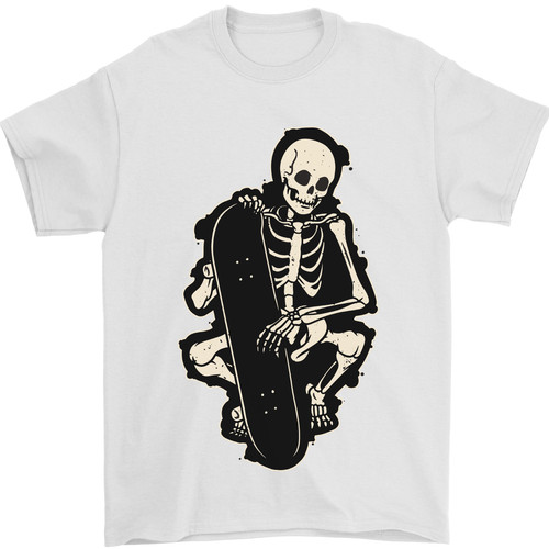 Shirt uomo skater - t-shirt, scheletro