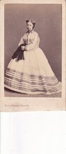 Photo CDV Marguerite de