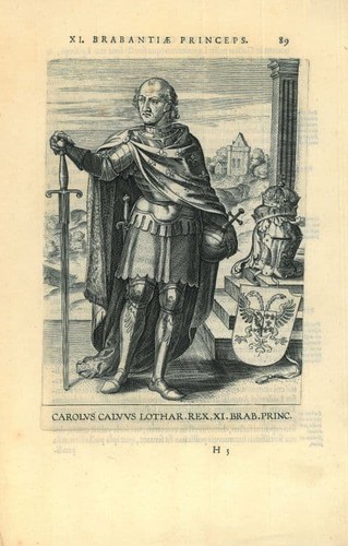 Ritratto carlo calvo - di,