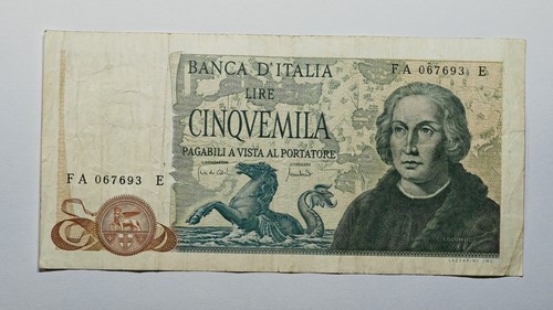 Repubblica italiana 5000 lire - 5000,