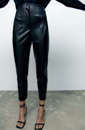 Pantalone zara vita alta - zara,