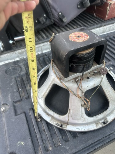 Jensen field coil 1953 - coil,