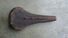 SELLA CUOIO BICI CORSA D'EPOCA SPORT VINTAGE LEATHER RACING SADDLE スポーツヴィンテージサドル