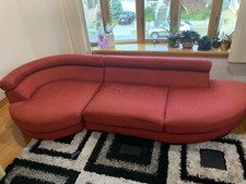 Roche Bobois couch sofa red