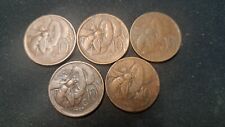 REGNO D' ITALIA - N. 5 MONETE DA 10 CENTESIMI APE DEL 1921-1922-1924-1927-1928  