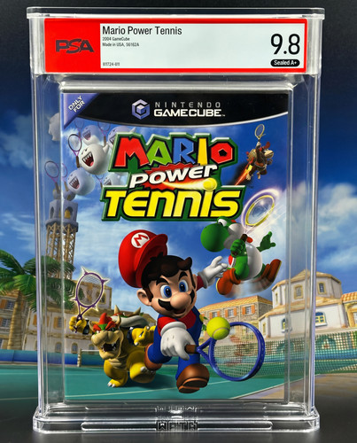 Mario power tennis psa - psa, 9.8
