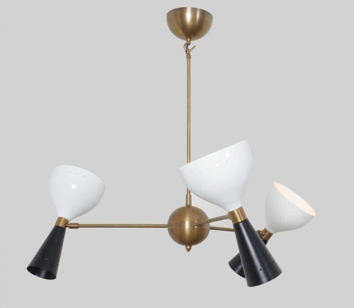 Lampadario stile stilnovo - stile, tre
