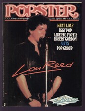 POPSTER 36/1980 LOU REED IGGY