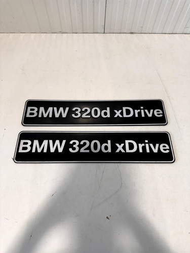 Copri targa bmw 320 - targa, xdrive