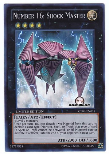 Yugioh numero 16 shock - yugioh,