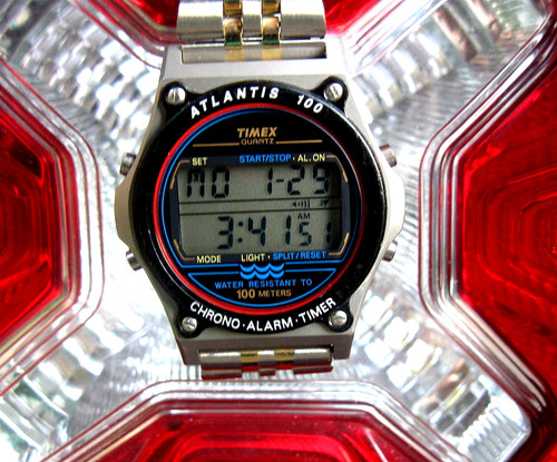 Timex atlantis 100 - 100, indiglo