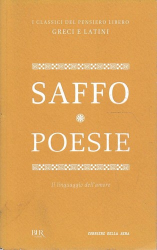 Saffo poesie - saffo,