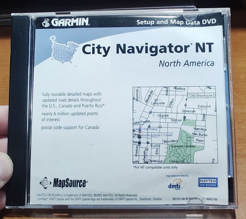 Rare garmin city navigator - garmin, nt