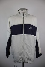 LE COQ SPORTIF GIACCA SPORTIVA UOMO L MAN SPORT JACKET SWEATSHIRT VINTAGE LOGO