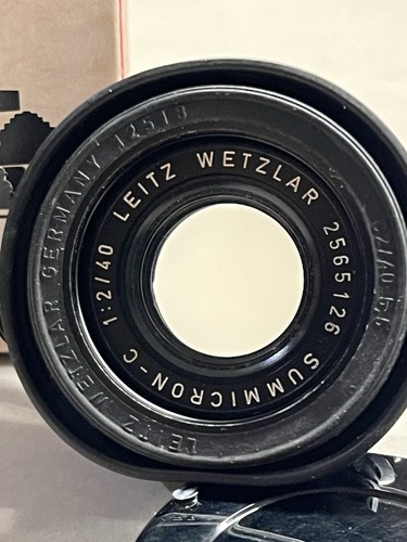 Leica summicron 40 mm - summicron,