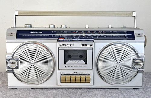 Sharp 5454 boombox - boombox,