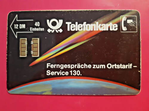Scheda telefonica germania - telefonica, p