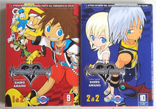 KINGDOM HEARTS Chain of memory-  Serie Completa 1/2 -S. Amano-Disney Manga 2008