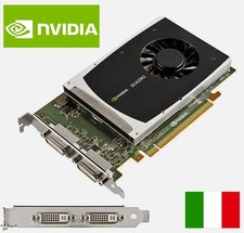 Scheda video NVIDIA QUADRO 2000D 1GB GDDR5 PCIe 2x DVI⚡