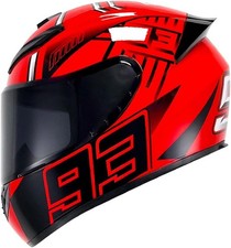 Casco integrale moto sportivo - casco,