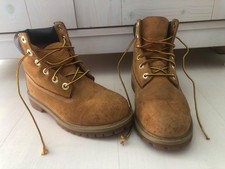 TIMBERLAND Scarponcino Scarpe Scarponi n.37 us 4.5 uk 4 22,5cm Pelle Nubuck