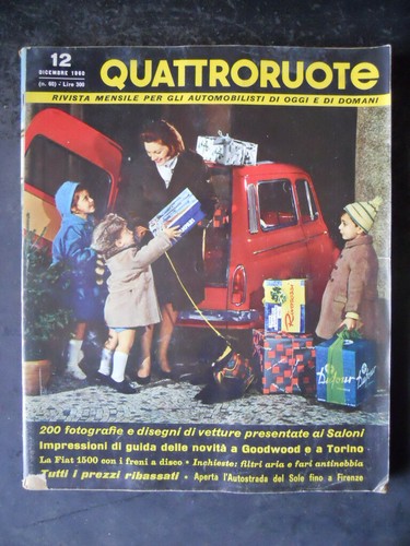Quattroruote 1960 fiat - 12, 1500