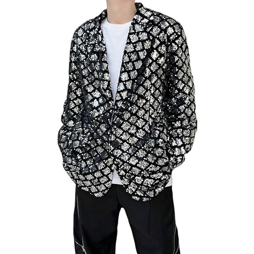 Uomo formale lustrini giacca - uomo,